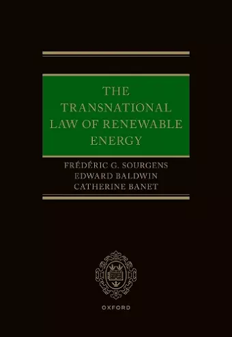 The Transnational Law of Renewable Energy cover