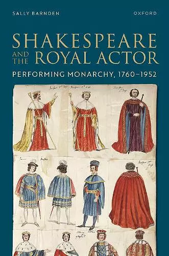 Shakespeare and the Royal Actor cover