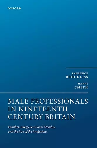 Male Professionals in Nineteenth Century Britain cover