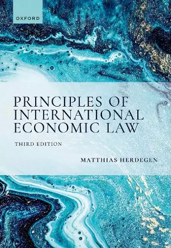 Principles of International Economic Law, 3e cover