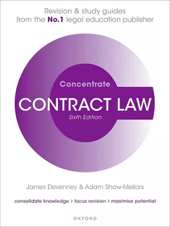 Contract Law Concentrate cover