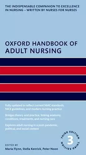 Oxford Handbook of Adult Nursing cover