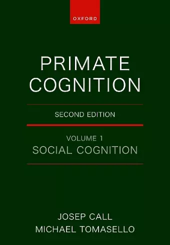 Primate Cognition cover