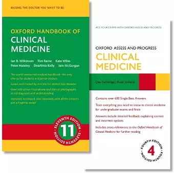 Oxford Handbook of Clinical Medicine and Oxford Assess and Progress: Clinical Medicine pack cover