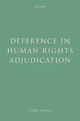 Deference in Human Rights Adjudication cover