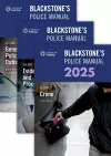 Blackstone's Police Manuals 2025 Three Volume Set cover