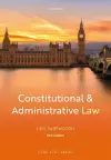 Constitutional and Administrative Law cover