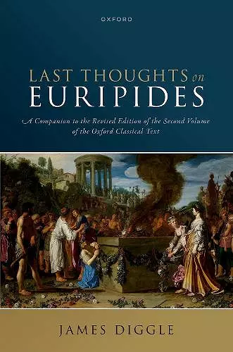 Last Thoughts on Euripides cover
