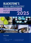 Blackstone's Police Investigators Mock Exam 2025 cover