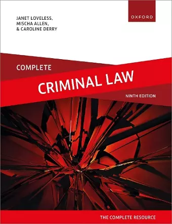 Complete Criminal Law cover
