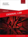 Complete Criminal Law cover