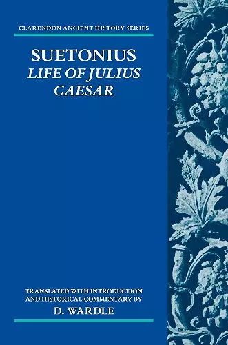 Suetonius: Life of Julius Caesar cover