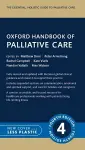 Oxford Handbook of Palliative Care cover