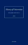 History of Universities: Volume XXXVII/1-2 cover