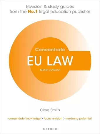 EU Law Concentrate cover