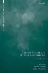 Oxford Studies in Private Law Theory cover