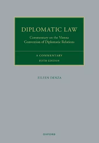 Diplomatic Law cover