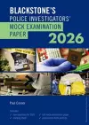 Blackstone's Police Investigators' Mock Exam 2026 cover