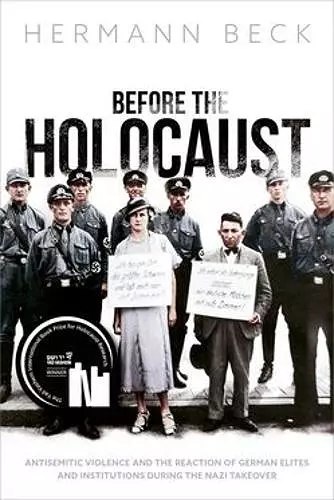 Before the Holocaust cover