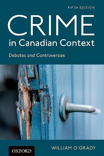 Crime in Canadian Context cover