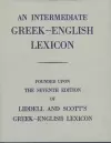 Intermediate Greek Lexicon cover