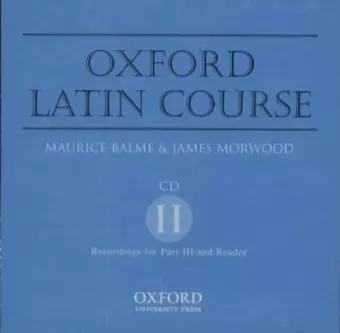 Oxford Latin Course: CD 2 cover