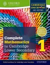 Complete Mathematics for Cambridge Lower Secondary 1 (First Edition) cover