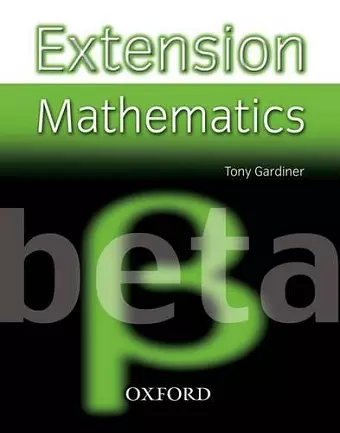 Extension Mathematics: Year 8: Beta cover