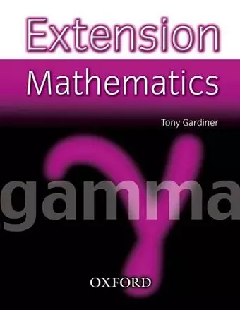 Extension Mathematics: Year 9: Gamma cover