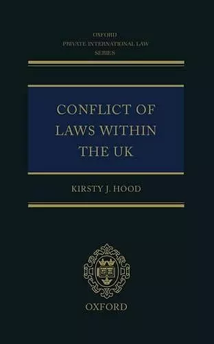 Conflict of Laws Within the UK cover