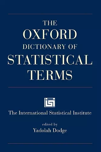 The Oxford Dictionary of Statistical Terms cover