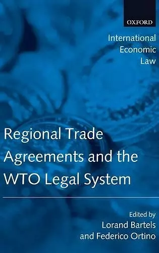 Regional Trade Agreements and the WTO Legal System cover