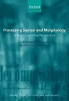 Processing Syntax and Morphology cover