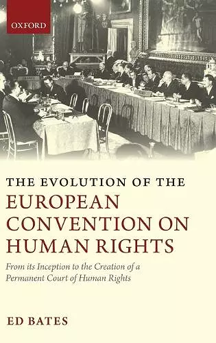 The Evolution of the European Convention on Human Rights cover