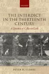 The Interdict in the Thirteenth Century cover