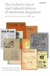 The Oxford Critical and Cultural History of Modernist Magazines cover