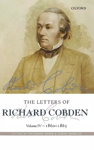 The Letters of Richard Cobden cover