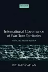 International Governance of War-Torn Territories cover