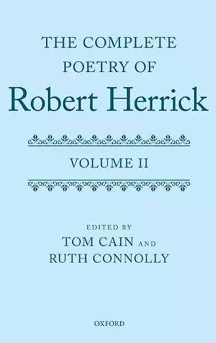 The Complete Poetry of Robert Herrick cover