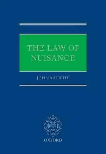 The Law of Nuisance cover