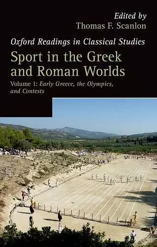 Sport in the Greek and Roman Worlds: Volume 1 cover