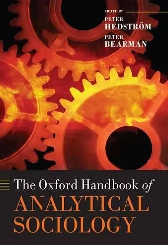 The Oxford Handbook of Analytical Sociology cover