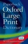 Paperback Oxford Large Print Dictionary cover