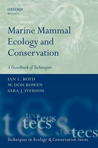 Marine Mammal Ecology and Conservation cover