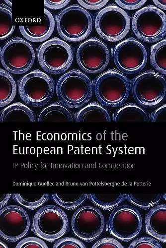 The Economics of the European Patent System cover