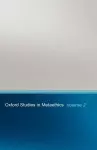 Oxford Studies in Metaethics cover
