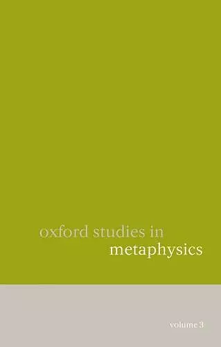 Oxford Studies in Metaphysics cover