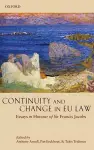 Continuity and Change in EU Law cover