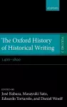 The Oxford History of Historical Writing cover