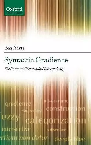 Syntactic Gradience cover